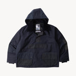 REWORK® POP-OVER WAX JACKET - N° 034 Accessories BLUE / X-LARGE - BRUT Clothing US
