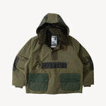 REWORK® POP-OVER WAX JACKET - N° 029 Accessories GREEN / X-LARGE - BRUT Clothing US