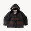 REWORK® POP-OVER WAX JACKET - N° 025 Accessories BROWN / LARGE - BRUT Clothing US