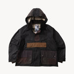 REWORK® POP-OVER WAX JACKET - N° 023 Accessories BROWN / LARGE - BRUT Clothing US