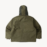 REWORK® POP-OVER WAX JACKET - N° 022 Accessories GREEN / LARGE - BRUT Clothing US