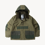 REWORK® POP-OVER WAX JACKET - N° 018 Accessories GREEN / LARGE - BRUT Clothing US