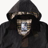 REWORK® POP-OVER WAX JACKET - N° 025 Accessories BROWN / LARGE - BRUT Clothing US