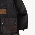REWORK® POP-OVER WAX JACKET - N° 023 Accessories BROWN / LARGE - BRUT Clothing US
