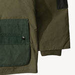 REWORK® POP-OVER WAX JACKET - N° 029 Accessories GREEN / X-LARGE - BRUT Clothing US