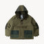 REWORK® POP-OVER WAX JACKET - N° 030 Accessories GREEN / X-LARGE - BRUT Clothing US