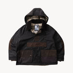 REWORK® POP-OVER WAX JACKET - N° 024 Accessories BROWN / LARGE - BRUT Clothing US
