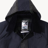 REWORK® POP-OVER WAX JACKET - N° 035 Accessories BLUE / X-LARGE - BRUT Clothing US