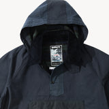 REWORK® POP-OVER WAX JACKET - N° 015 Coats & Jackets BLUE / MEDIUM - BRUT Clothing US