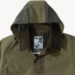 REWORK® POP-OVER WAX JACKET - N° 030 Accessories GREEN / X-LARGE - BRUT Clothing US