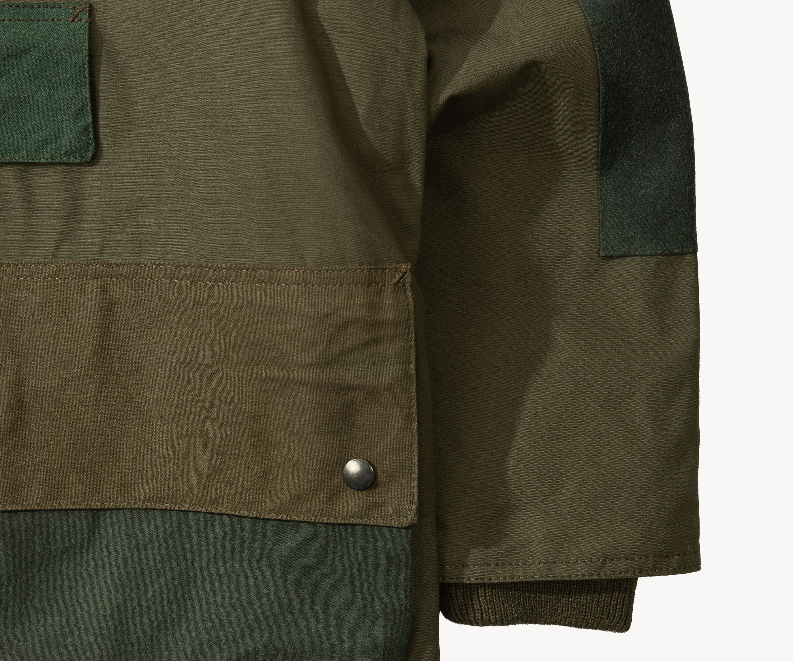 REWORK® POP-OVER WAX JACKET - N° 002 Accessories BROWN / SMALL - BRUT Clothing US