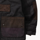 REWORK® POP-OVER WAX JACKET - N° 024 Accessories BROWN / LARGE - BRUT Clothing US