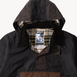 REWORK® POP-OVER WAX JACKET - N° 026 Accessories BROWN / LARGE - BRUT Clothing US