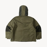 REWORK® POP-OVER WAX JACKET - N° 030 Accessories GREEN / X-LARGE - BRUT Clothing US