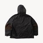 REWORK® POP-OVER WAX JACKET - N° 024 Accessories BROWN / LARGE - BRUT Clothing US