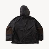 REWORK® POP-OVER WAX JACKET - N° 024 Accessories BROWN / LARGE - BRUT Clothing US