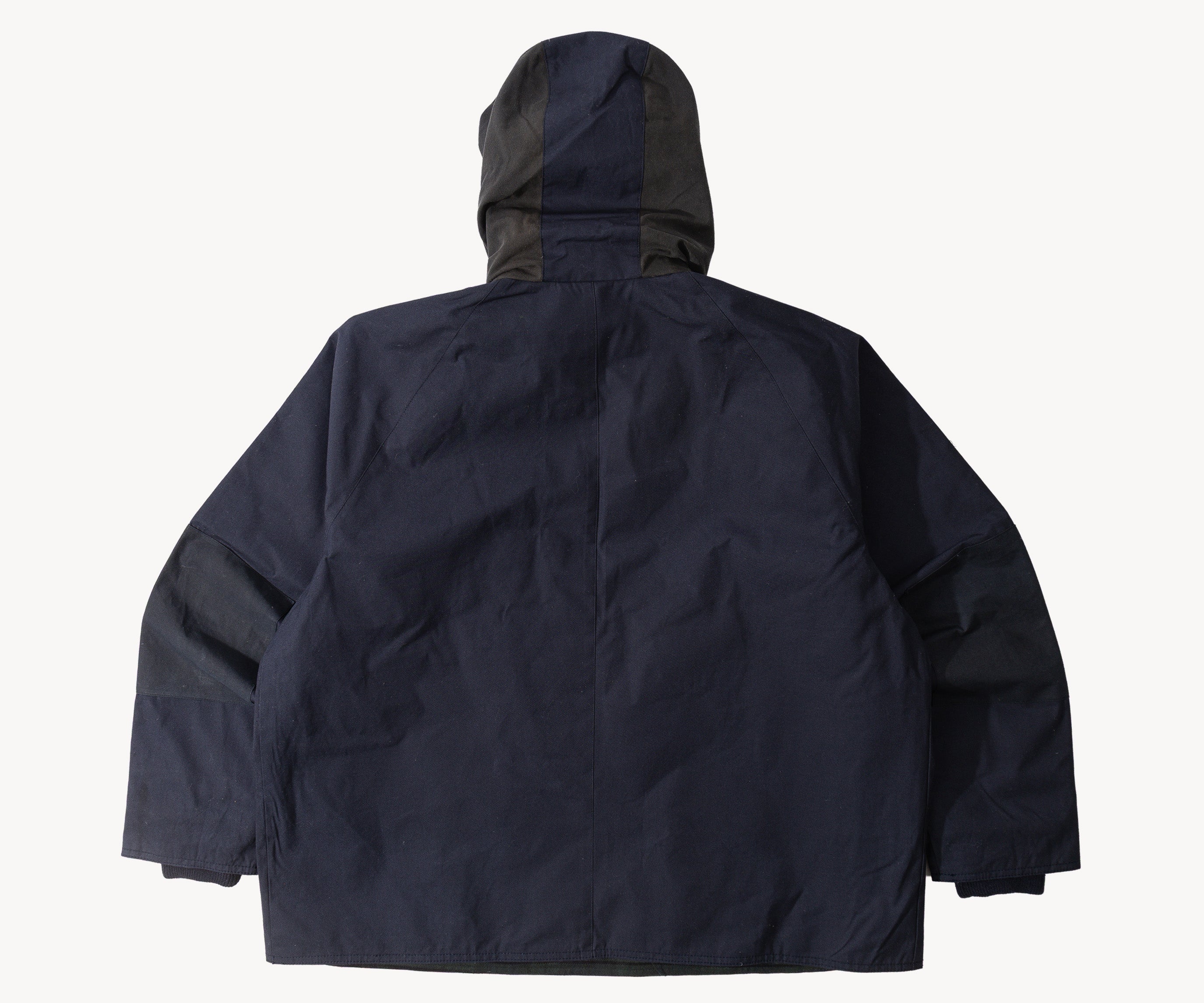 REWORK® POP-OVER WAX JACKET - N° 035 Accessories BLUE / X-LARGE - BRUT Clothing US