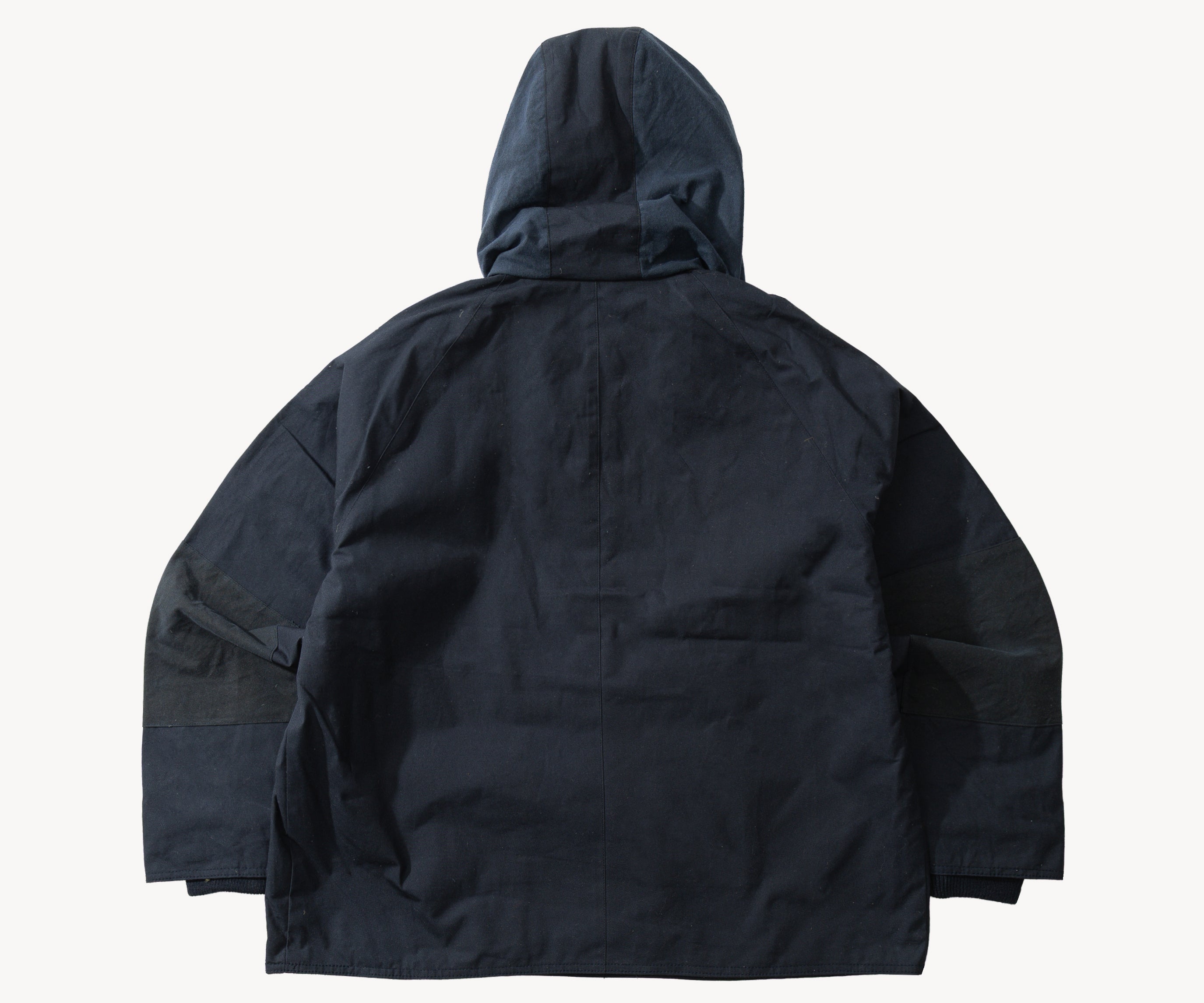 REWORK® POP-OVER WAX JACKET - N° 015 Coats & Jackets BLUE / MEDIUM - BRUT Clothing US