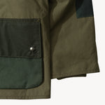 REWORK® POP-OVER WAX JACKET - N° 019 Accessories GREEN / LARGE - BRUT Clothing US