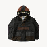 REWORK® POP-OVER WAX JACKET - N° 004 Coats & Jackets BLUE / SMALL - BRUT Clothing US