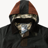 REWORK® POP-OVER WAX JACKET - N° 004 Coats & Jackets BLUE / SMALL - BRUT Clothing US