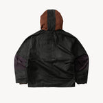 REWORK® POP-OVER WAX JACKET - N° 004 Coats & Jackets BLUE / SMALL - BRUT Clothing US