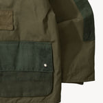 REWORK® POP-OVER WAX JACKET - N° 008 Accessories GREEN / MEDIUM - BRUT Clothing US