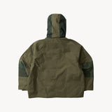 REWORK® POP-OVER WAX JACKET - N° 008 Accessories GREEN / MEDIUM - BRUT Clothing US