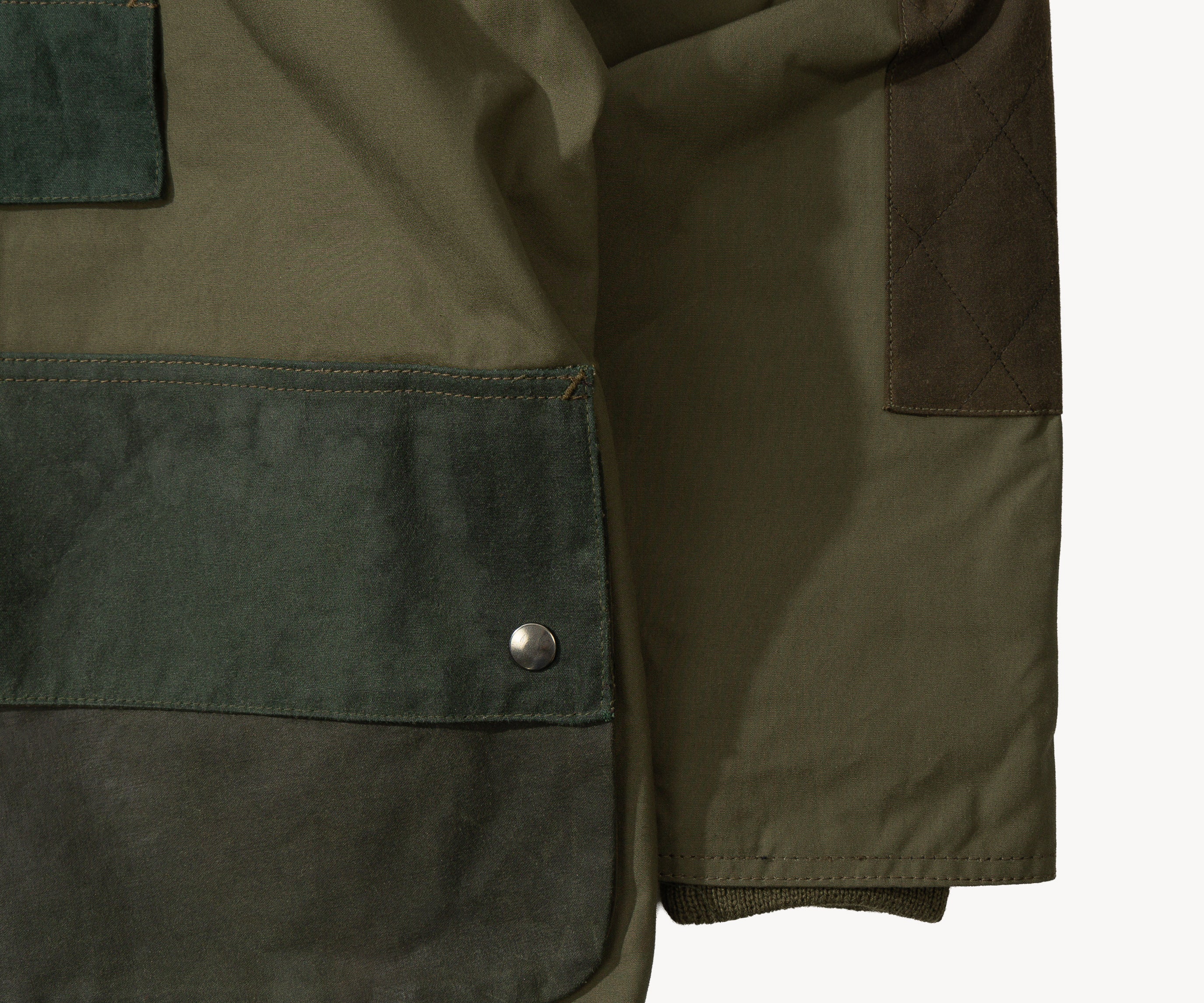 REWORK® POP-OVER WAX JACKET - N° 005 Accessories GREEN / MEDIUM - BRUT Clothing US