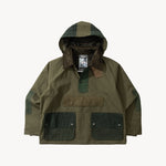 REWORK® POP-OVER WAX JACKET - N° 006 Accessories GREEN / MEDIUM - BRUT Clothing US