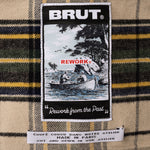 REWORK® POP-OVER WAX JACKET - N° 012 Coats & Jackets BROWN / MEDIUM - BRUT Clothing US