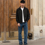 THE RETIREE POPLIN SHIRT Shirts X-SMALL / BLACK - BRUT Clothing US