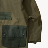 REWORK® POP-OVER WAX JACKET - N° 016 Accessories GREEN / LARGE - BRUT Clothing US
