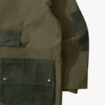 REWORK® POP-OVER WAX JACKET - N° 017 Accessories GREEN / LARGE - BRUT Clothing US