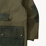 REWORK® POP-OVER WAX JACKET - N° 017 Accessories GREEN / LARGE - BRUT Clothing US
