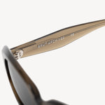 CAT'S EYES SUNGLASSES Sunglasses ONE SIZE / GREEN - BRUT Clothing US