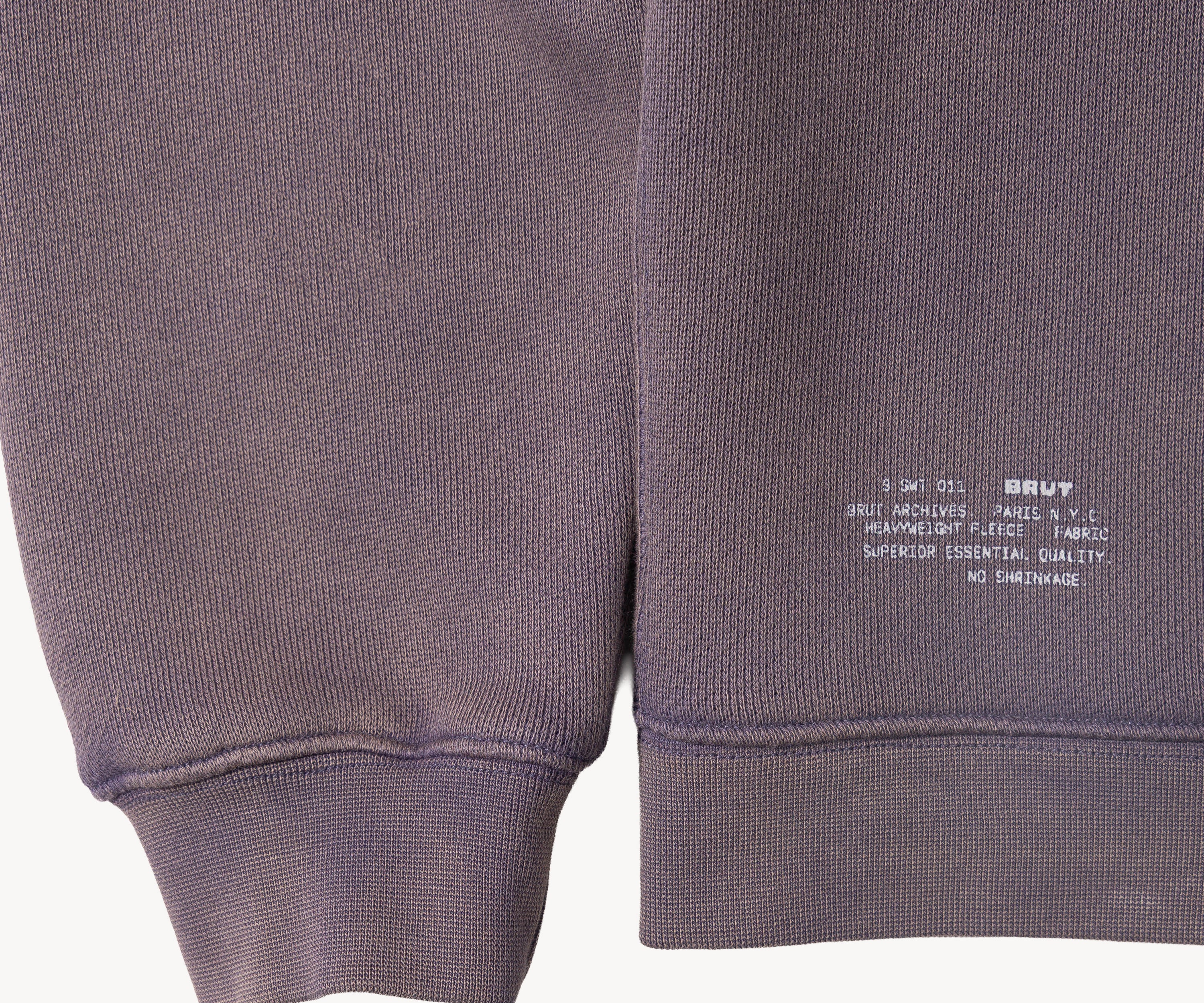 THE CROPPED CREWNECK Knitwear X-SMALL / SEAL - BRUT Clothing US