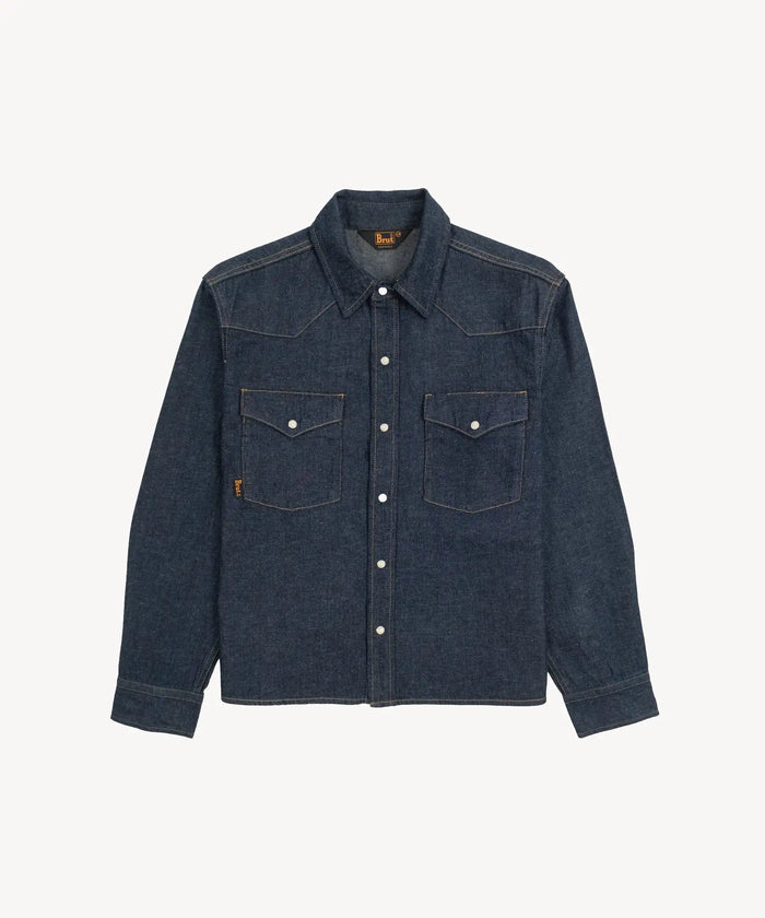 THE CROPPED DENIM SHIRT