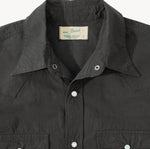 THE WESTERN POPLIN SHIRT Shirts X-SMALL / ANTHRACITE - BRUT Clothing US
