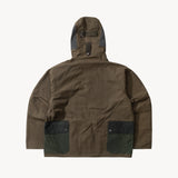 REWORK® FULLMOON WAX JACKET - N° 002 Coats & Jackets SMALL / GREEN - BRUT Clothing US
