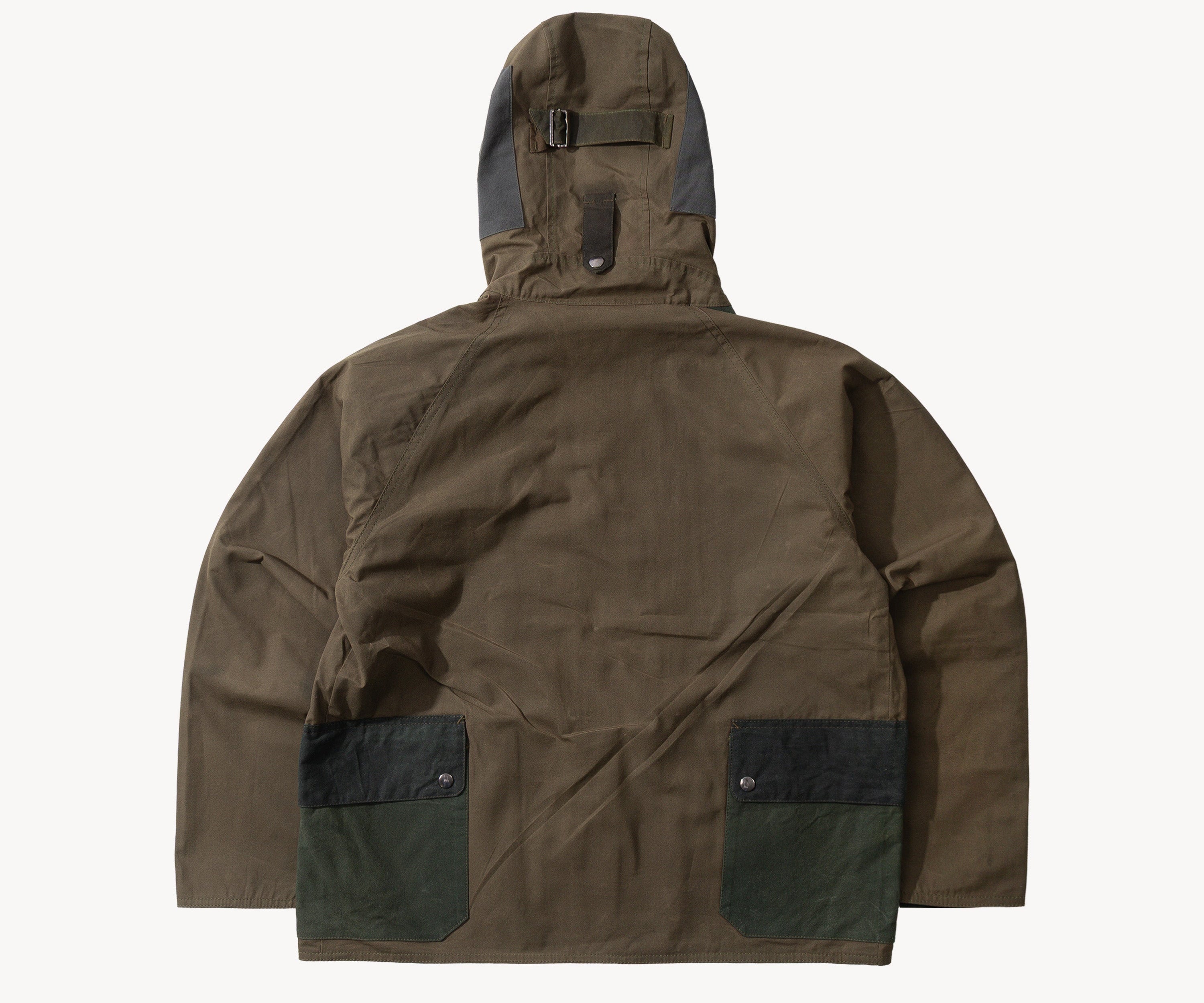 REWORK® FULLMOON WAX JACKET - N° 002 Coats & Jackets SMALL / GREEN - BRUT Clothing US