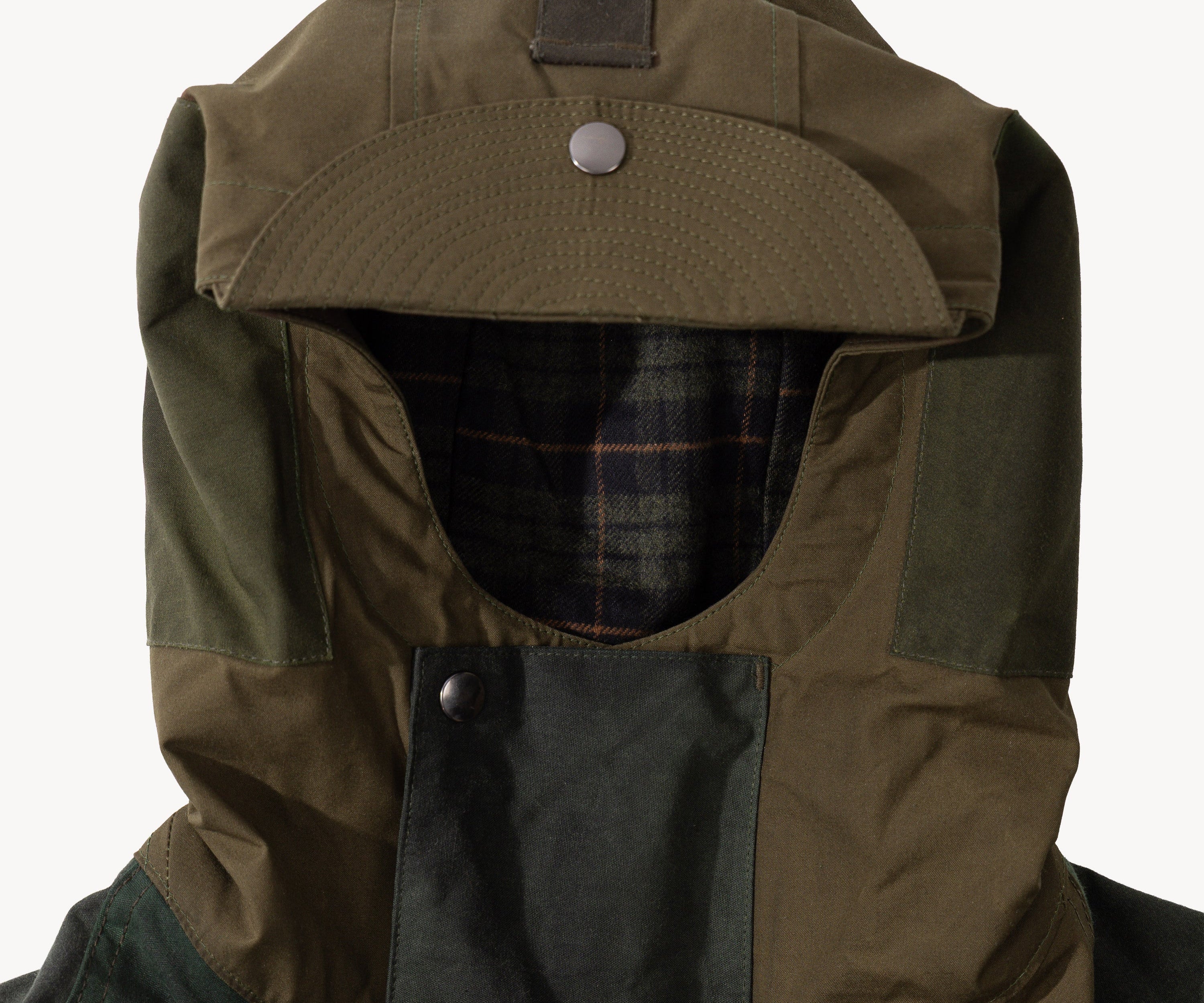 REWORK® FULLMOON WAX JACKET - N° 005 Coats & Jackets MEDIUM / GREEN - BRUT Clothing US