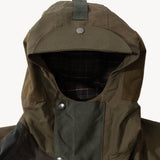 REWORK® FULLMOON WAX JACKET - N° 010 Coats & Jackets LARGE / GREEN - BRUT Clothing US