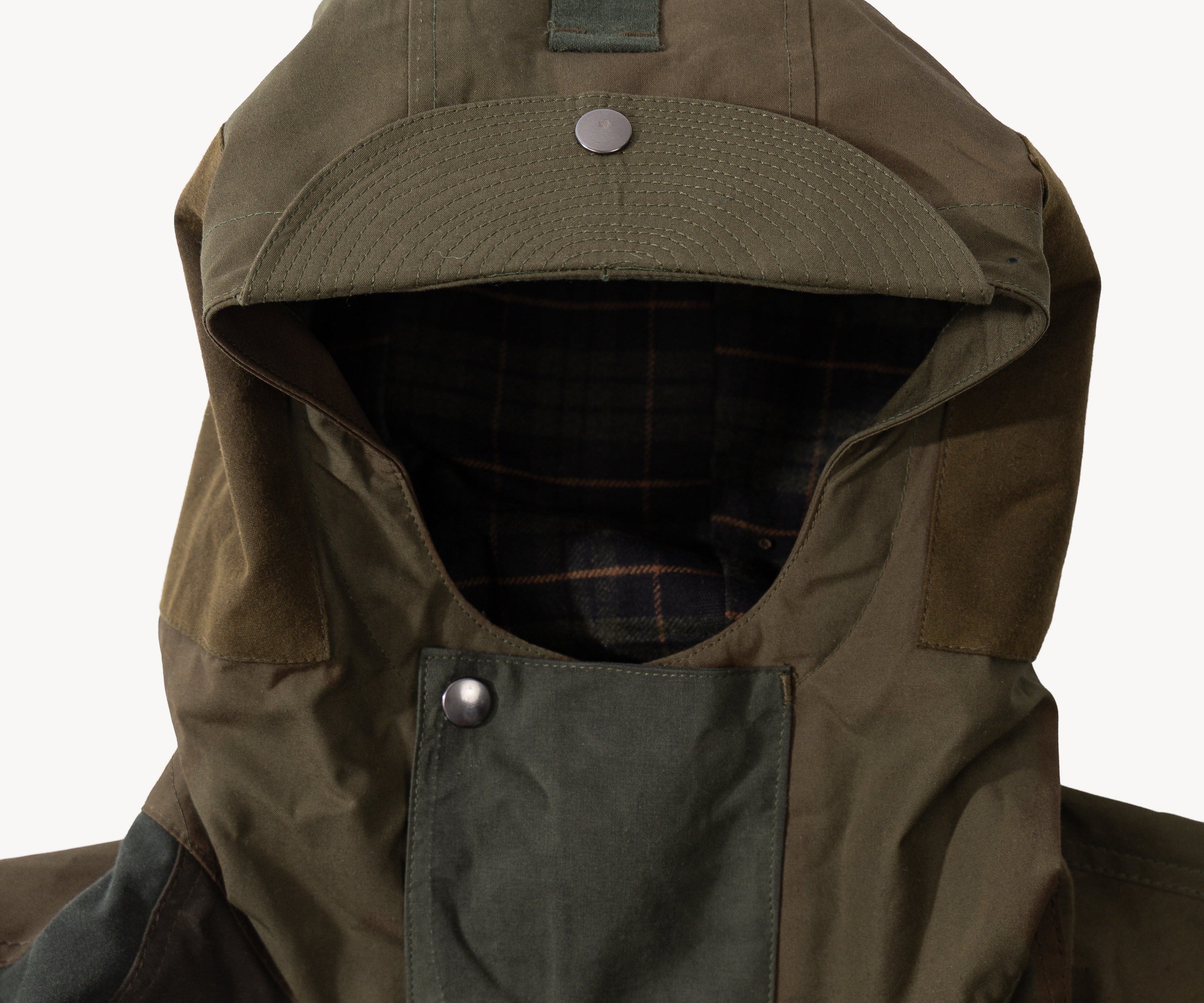 REWORK® FULLMOON WAX JACKET - N° 010 Coats & Jackets LARGE / GREEN - BRUT Clothing US