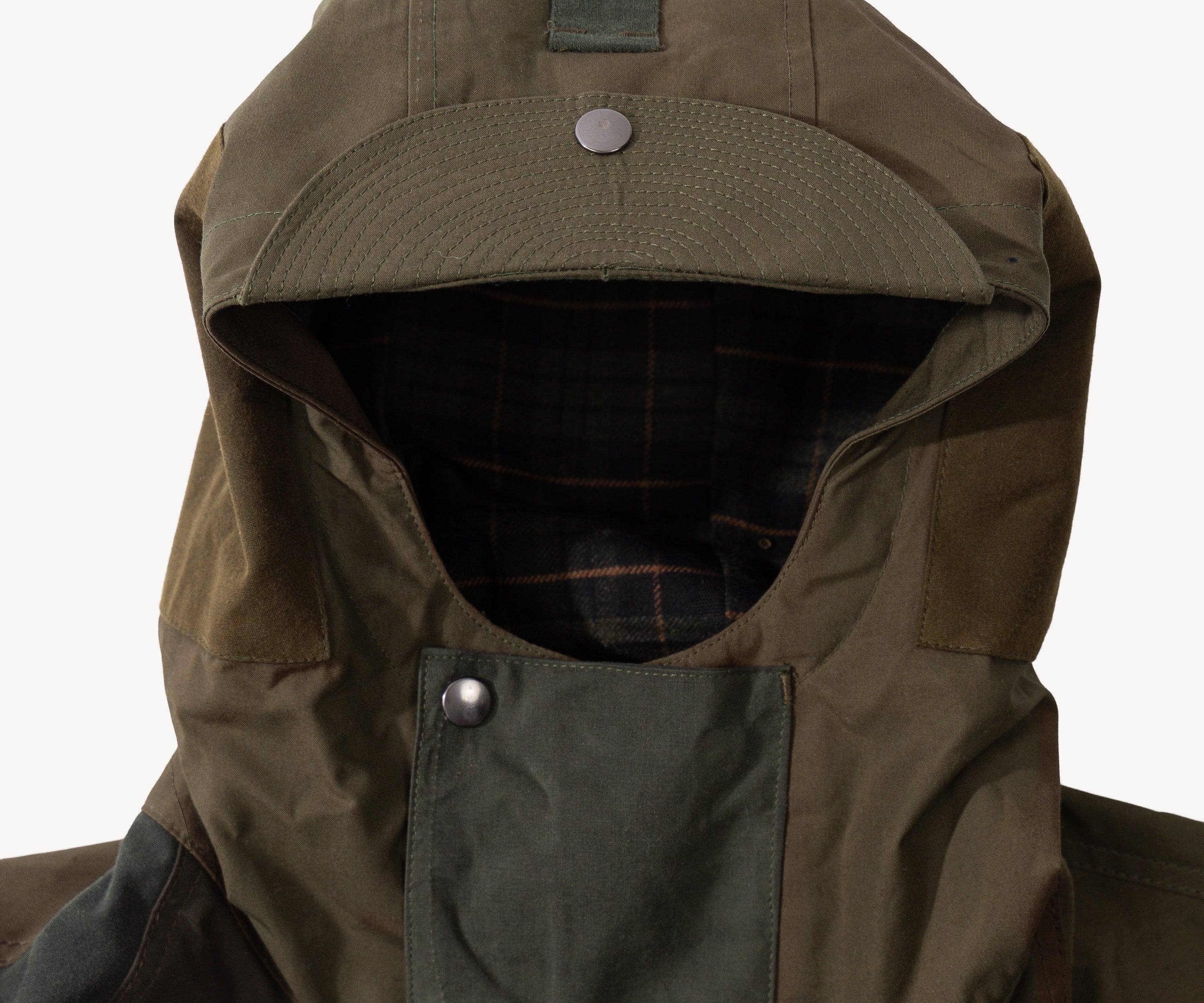 REWORK® FULLMOON WAX JACKET - N° 010 Coats & Jackets LARGE / GREEN - BRUT Clothing US