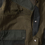 REWORK® FULLMOON WAX JACKET - N° 010 Coats & Jackets LARGE / GREEN - BRUT Clothing US