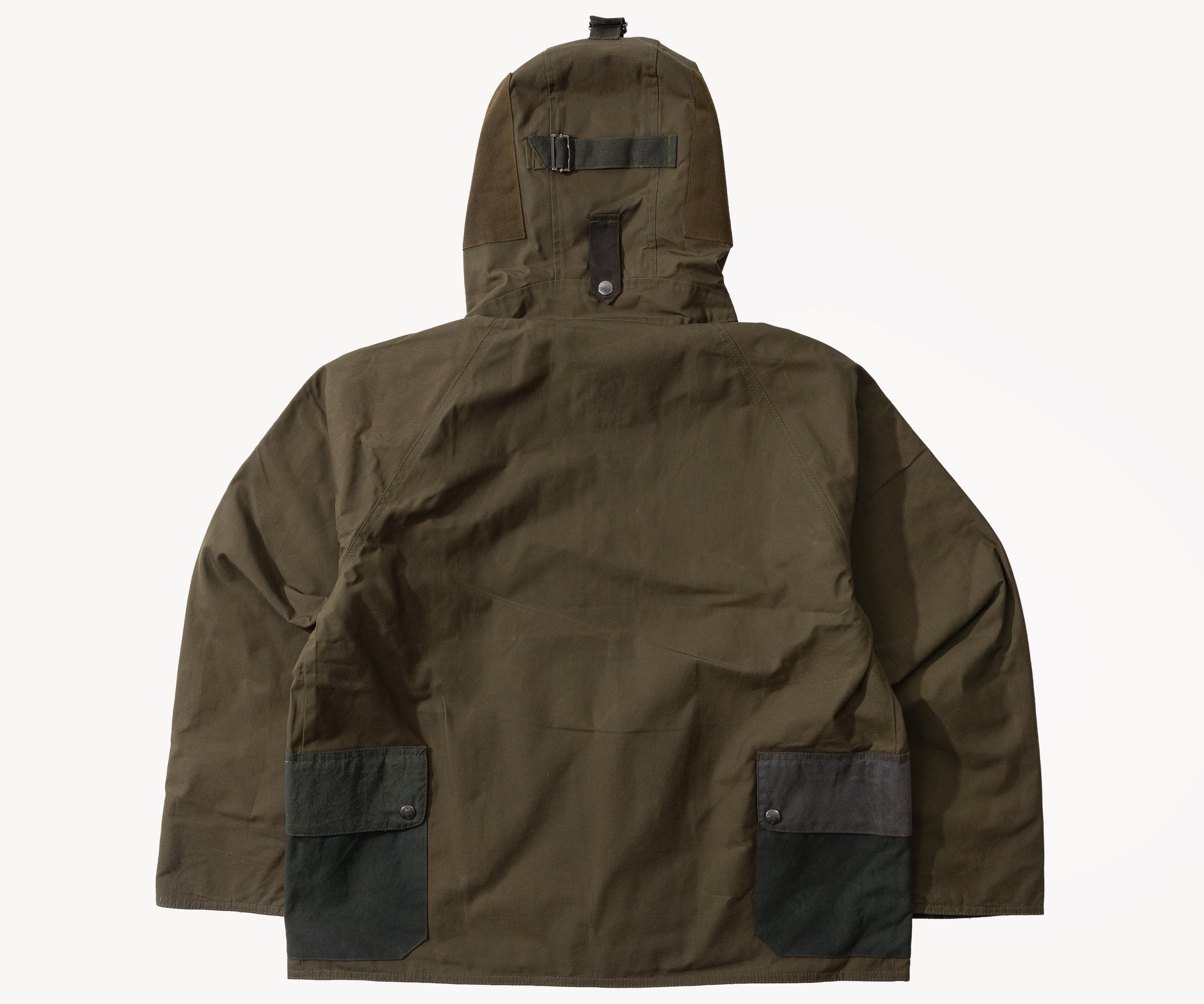 REWORK® FULLMOON WAX JACKET - N° 010 Coats & Jackets LARGE / GREEN - BRUT Clothing US