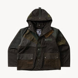 REWORK® FULLMOON WAX JACKET - N° 006 Coats & Jackets MEDIUM / GREEN - BRUT Clothing US