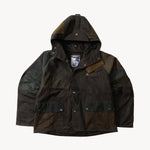 REWORK® FULLMOON WAX JACKET - N° 011 Coats & Jackets LARGE / GREEN - BRUT Clothing US