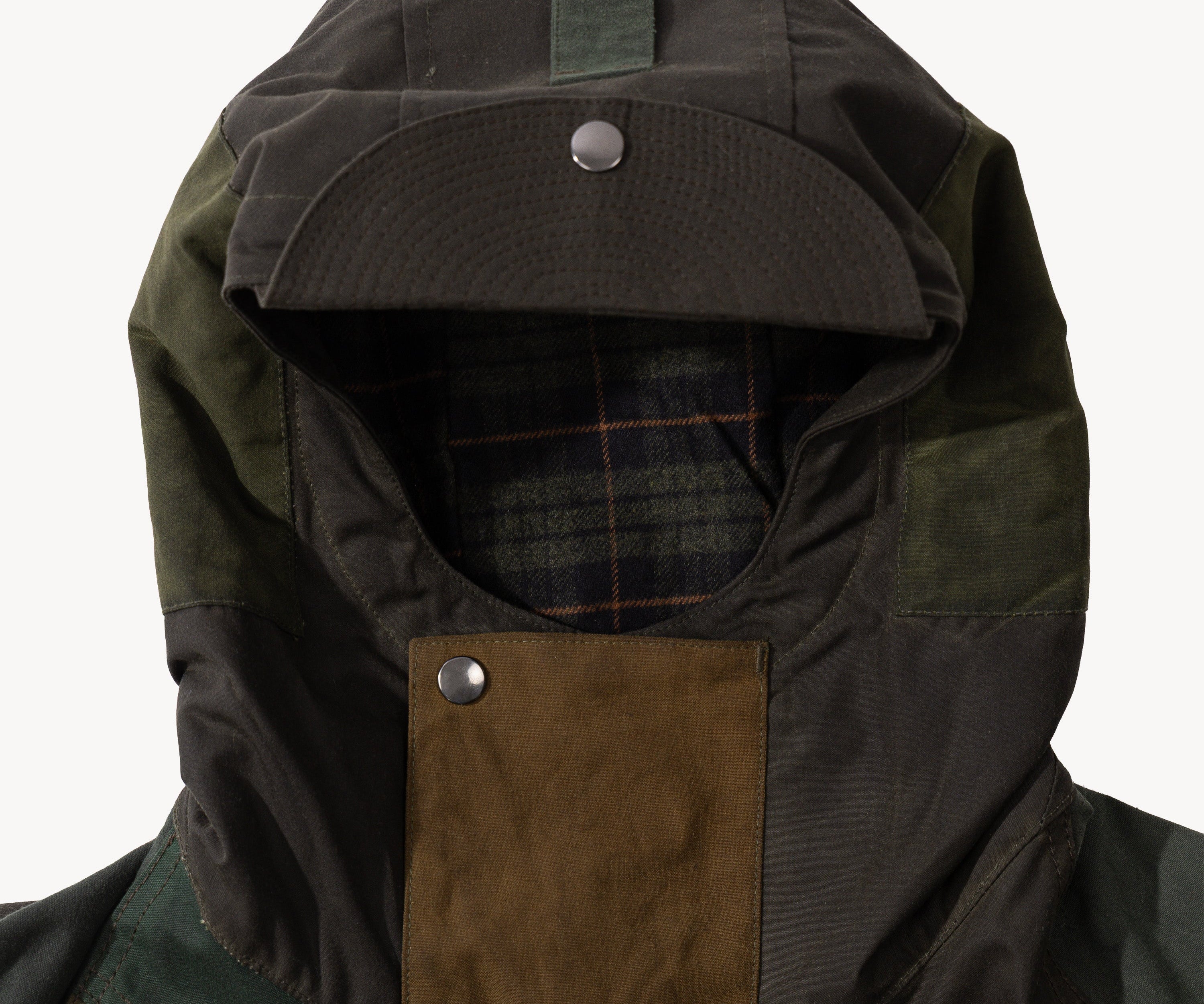REWORK® FULLMOON WAX JACKET - N° 006 Coats & Jackets MEDIUM / GREEN - BRUT Clothing US